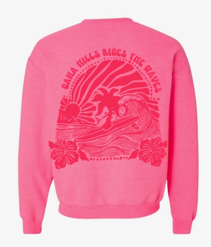 Dana Hills Rides The Waves Sweatshirt - Adult
