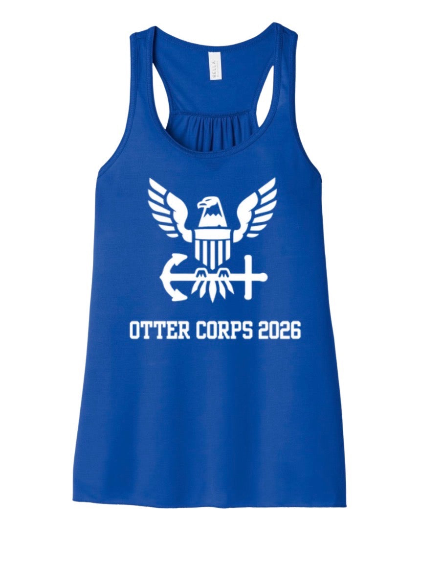 The Otter Corps Eagle Racerback Tank