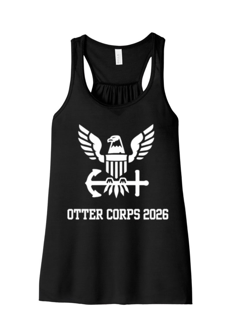 The Otter Corps Eagle Racerback Tank